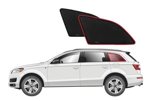 Audi Q7 1st Generation Port Window Shades (Typ 4L; 2005-2015)