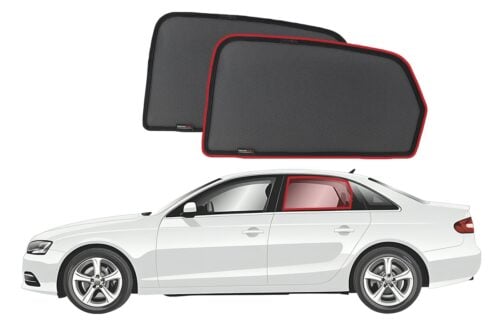 Audi A4 Sedan Car Rear Window Shades (B8- Typ 8K; 2008-2016)*