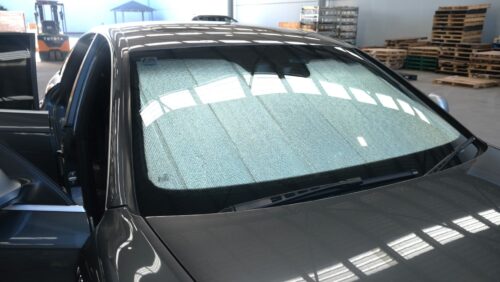 Audi A6 Sedan 3rd Generation Front Windscreen Sun Shade (C6/4F; 2004-2011) - Image 2