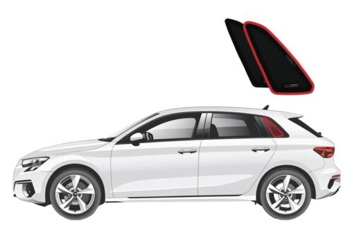 Audi A3/S3 Hatchback/Sportback 4th Generation Port Window Shades (8Y; 2020-Present)