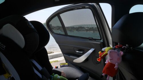 BMW 3 Series Sedan 6th Generation Car Rear Window Shades (F30/F80; 2011-2019)* - Image 3