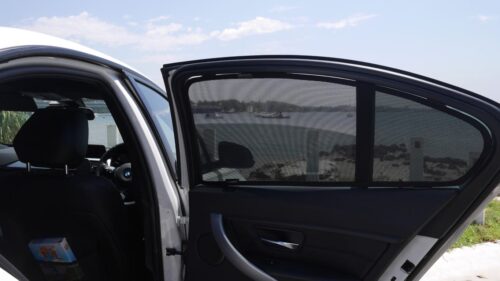 BMW 3 Series Sedan 6th Generation Car Rear Window Shades (F30/F80; 2011-2019)* - Image 4