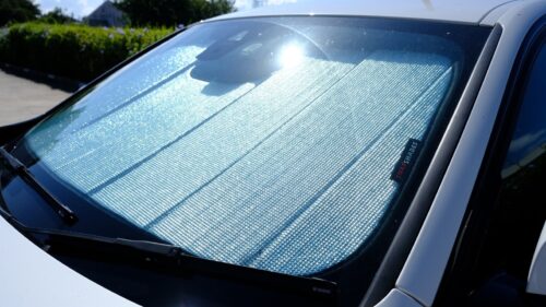 BMW 3 Series Sedan/Wagon 6th Generation Front Windscreen Sun Shade (F30/F31/F80; 2011-2019) - Image 2