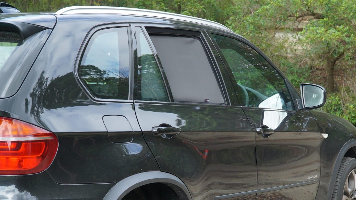 X5 Rear Window BMW X5 2nd Generation Car Rear Window Snap Shades (E70; 2006-2013 ...