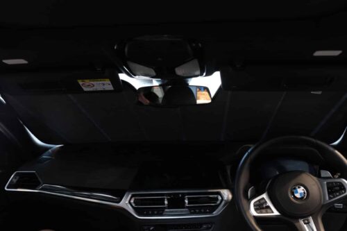 BMW 3 Series Sedan/Wagon 7th Generation Front Windscreen Sun Shade (G20/G21/G28/G80/G81; 2019-Present) - Image 3