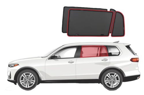 BMW X7 Car Rear Window Shades (G07; 2018-Present)*