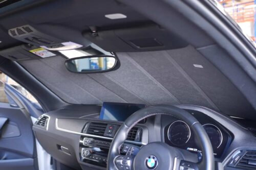 BMW 1 Series Hatchback 2nd Generation | 2 Series Coupe 1st Generation Front Windscreen Sun Shade (Without Connected Drive) (F20/F22/F23/F87; 2011-2021 - Image 3
