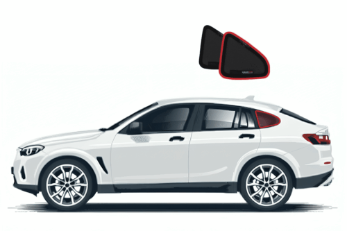 BMW X4 2nd Generation Port Window Shades (G02; 2018-Present)