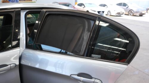 BMW 3 Series Sedan 5th Generation Car Rear Window Shades (E90; 2004-2011)* - Image 3