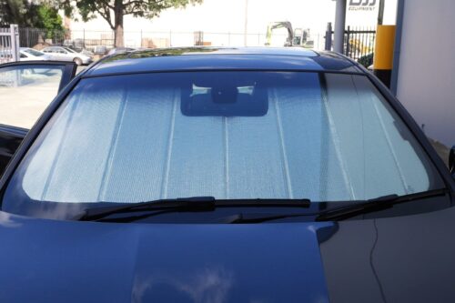 BMW 3 Series Sedan/Wagon 5th Generation Front Windscreen Sun Shade (E90/E91; 2004-2011) - Image 2