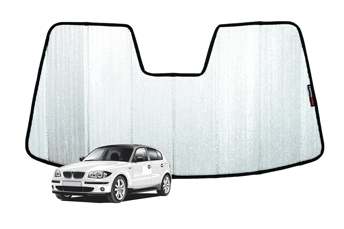 BMW 1 Series Hatchback 1st Generation Front Windscreen Sun Snap Shades ...