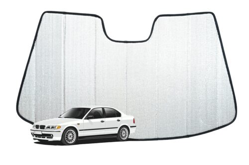 BMW 3 Series Coupe/Convertible 4th Generation Front Windscreen Sun Shade (E46/2- E46/2C; 1998-2006)