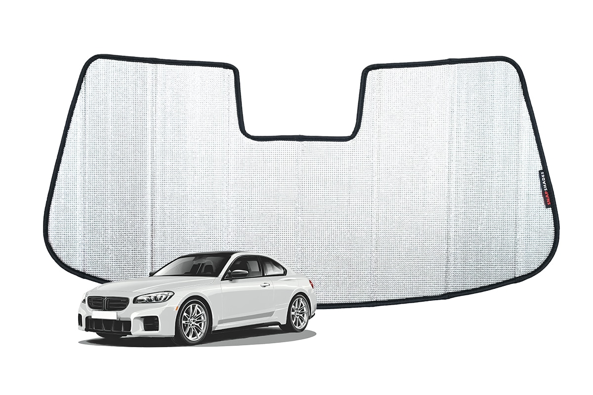 BMW 2 Series Coupe 2nd Generation Front Windscreen Sun Snap Shades (G42 ...