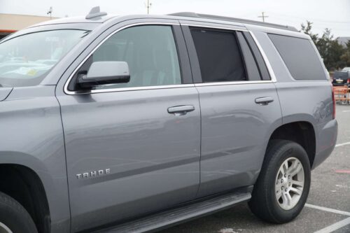 Cadillac Escalade 4th Generation Car Rear Window Shades (GMT K2XL; 2015-2020)* - Image 3