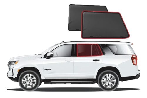 Chevrolet Tahoe | GMC Yukon 5th Generation Car Rear Window Shades (GMT1YC; 2021-Present)* - Image 1