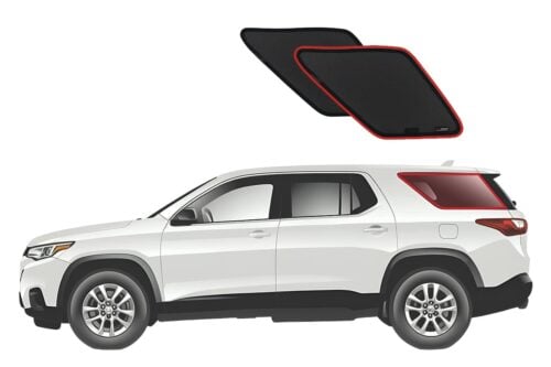 Chevrolet Traverse 2nd Generation Port Window Shades (2018-2024)