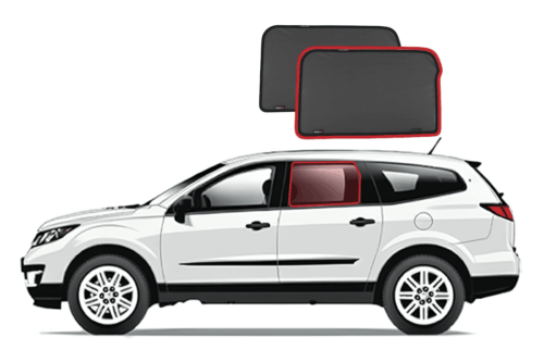 Chevrolet Traverse 1st Generation Car Rear Window Shades (2009-2017) - Image 1