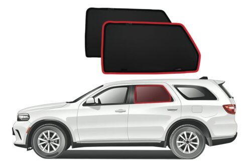 Dodge Durango 3rd Generation Car Rear Window Shades (WD; 2011-Present)*