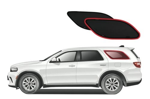 Dodge Durango 3rd Generation Port Window Shades (5 Seater only) (WD; 2011-Present)