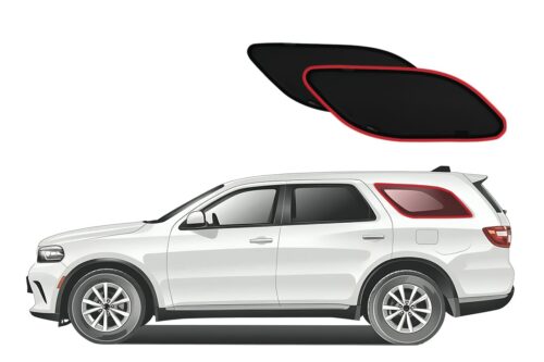 Dodge Durango 3rd Generation Port Window Shades (7 Seater only) (WD; 2011-Present)
