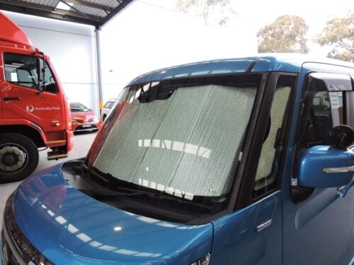 Suzuki Spacia/Spacia Gear/Spacia Custom 2nd Generation | Mazda Flair Front Windscreen Sun Shade (MK53S; 2017-2024) - Image 3