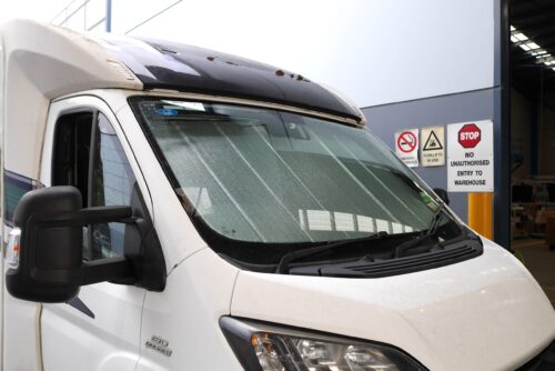 FIAT Ducato | Peugeot Boxer | Citroen Relay | Vauxhall Movano | RAM ProMaster 3rd Generation Front Windscreen Sun Shade (2006-Present) - Image 4