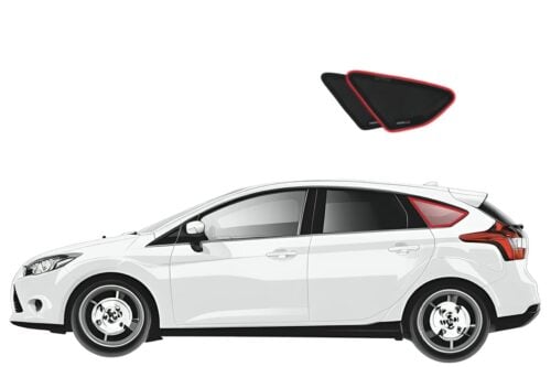 Ford Focus Hatchback 3rd Generation Port Window Shades (2011-2018)