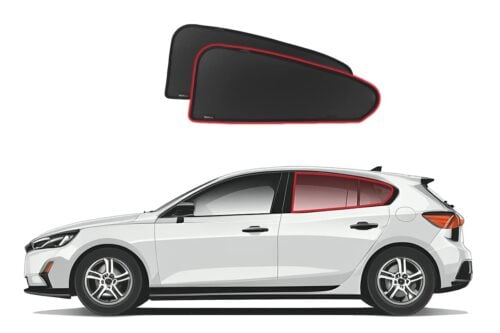 Ford Focus Hatchback 4th Generation Car Rear Window Shades (2018-Present)