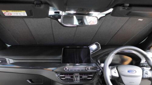 Ford Focus Hatchback/Wagon 4th Generation Front Windscreen Sun Shade (2018-Present) - Image 3