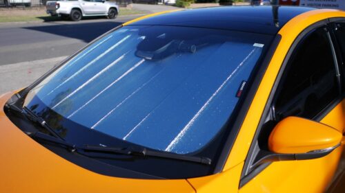 Ford Focus Hatchback/Wagon 4th Generation Front Windscreen Sun Shade (2018-Present) - Image 2