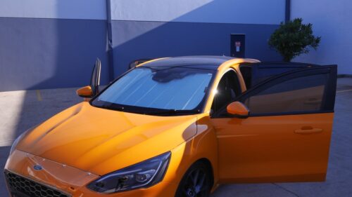 Ford Focus Hatchback/Wagon 4th Generation Front Windscreen Sun Shade (2018-Present) - Image 4