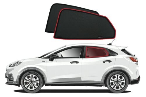Ford Puma Car Rear Window Shades (2019-Present)