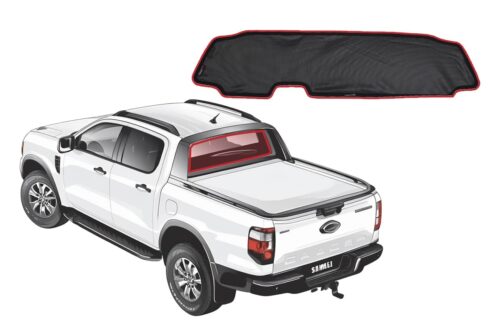 Ford Ranger 4th Generation | Volkswagen Amarok 2nd Generation Rear Windscreen Shade (P703; 2022-Present)