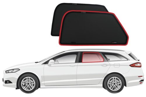 Ford Mondeo Wagon 4th Generation Car Rear Window Shades (MK4; 2012-2022)