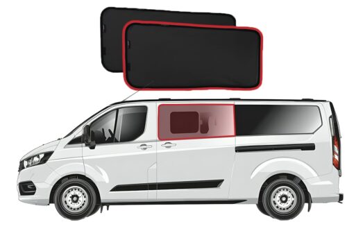 Ford Transit Custom/Tourneo Custom 1st Generation Car Rear Window Shades (2012-2024)* - Image 1