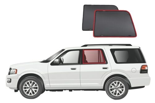 Ford Expedition | Lincoln Navigator 3rd Generation Car Rear Window Shades (U324; 2007-2017)