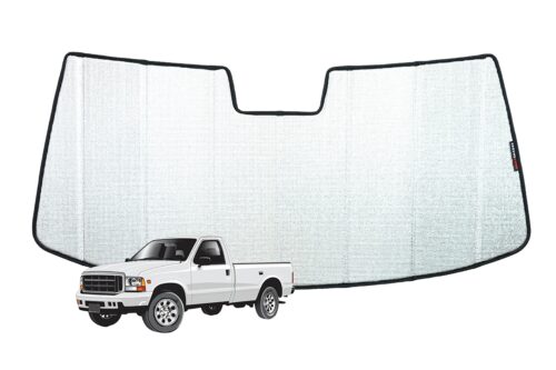 Ford Super Duty/F-Series/Excursion 1st Generation Front Windscreen Sun Shade (PHN131/UW137; 1999-2007) - Image 1