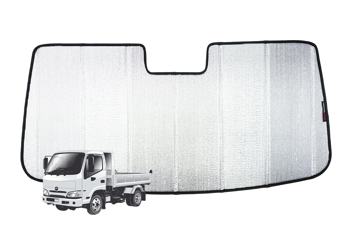 Hino 300 Series 2nd Generation Front Windscreen Sun Snap Shades (With ...