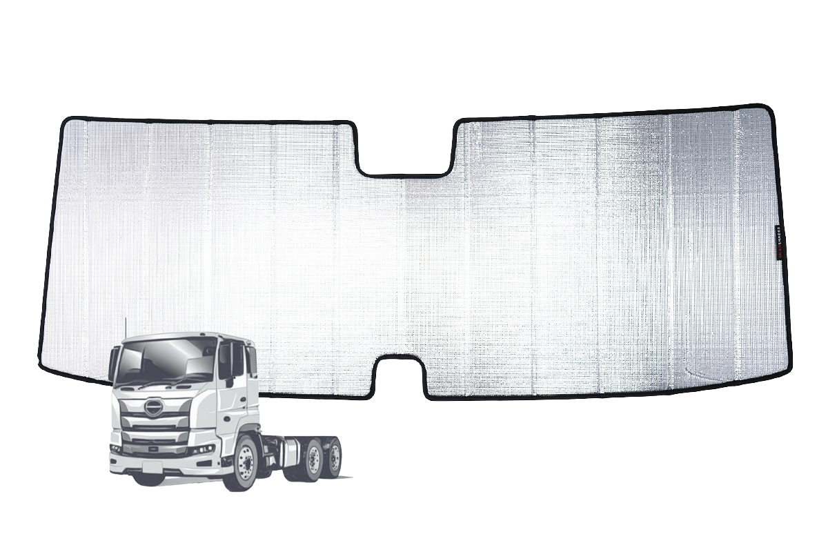 Hino 700 Series 3rd Generation Front Windscreen Sun Snap Shades (With ...
