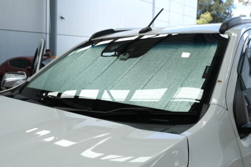 Holden/Chevrolet Trailblazer/Colorado7 2nd Gen | Isuzu MU-X 1st Gen (RG/RF; 2010-2021) | Isuzu D-MAX 2nd Gen Front Windscreen Sun Shade (With Radar) ( - Image 2