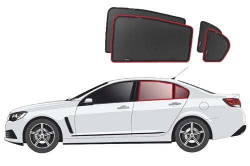 Holden Commodore/Calais Sedan 4th Generation Car Rear Window Shades (VE/VF; 2006-2017)* - Image 1