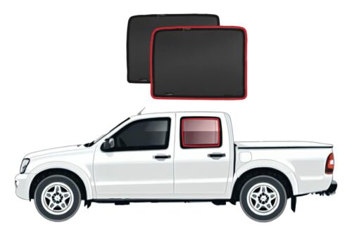 Holden Rodeo 3rd Generation | Isuzu D-Max 1st Generation | Holden/Chevrolet Colorado | GMC Canyon Crew Cab Car Rear Window Shades (RA/RC; 2003-2012)*