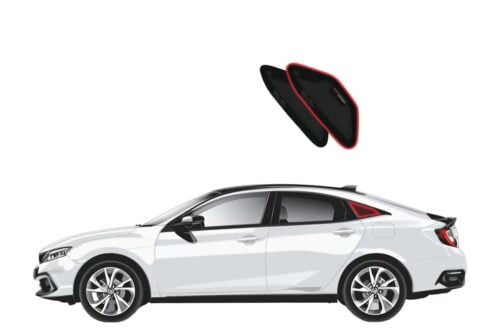 Honda Civic Sedan 10th Generation Port Window Shades (2016-2022)