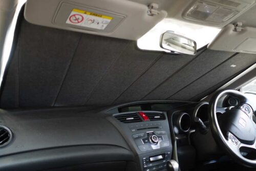 Honda Civic Sedan/Hatchback 9th Generation Front Windscreen Sun Shade (FG- FK; 2011-2017) - Image 3