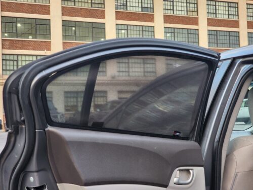 Honda Civic Sedan 9th Generation Car Rear Window Shades (FG; 2011-2017) - Image 2