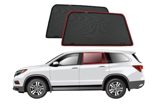 Honda Pilot 3rd Generation Car Rear Window Shades (YF5/6; 2016-2022) - Image 1