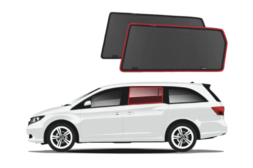 Honda Odyssey 4th Generation Car Rear Window Shades (RB3/4; 2008-2013) - Image 1