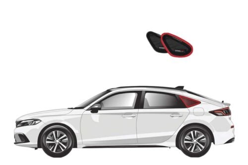 Honda Civic Hatchback 11th Generation Port Window Shades (2021-Present)