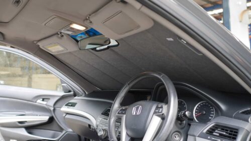 Honda Accord 8th Generation (Asia Pacific and North America) Front Windscreen Sun Shade (CP1-CP3- CS1-CS2; 2007-2012) - Image 3