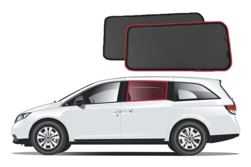 Honda Odyssey 4th Generation Car Rear Window Shades (North America) (RL5; 2011-2017) - Image 1
